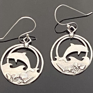 Seashore Dolphin Earrings